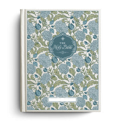 Custom Peony Meadow Notetaking Bible with Personalized Name Plate