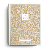 Selah Floral Notetaking Bible with Personalized Name Plate