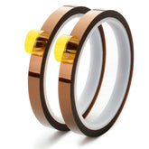 Heat Resistant Tape 10mm x 33m (2 Rolls) for Heat Press Sublimation