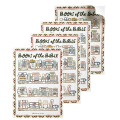 Mr. Pen Bible Reading Tracker Stickers (4-Pack) - 5x7 Matte Finish, Visual Milestone for Bible Journaling, Hand-Designed