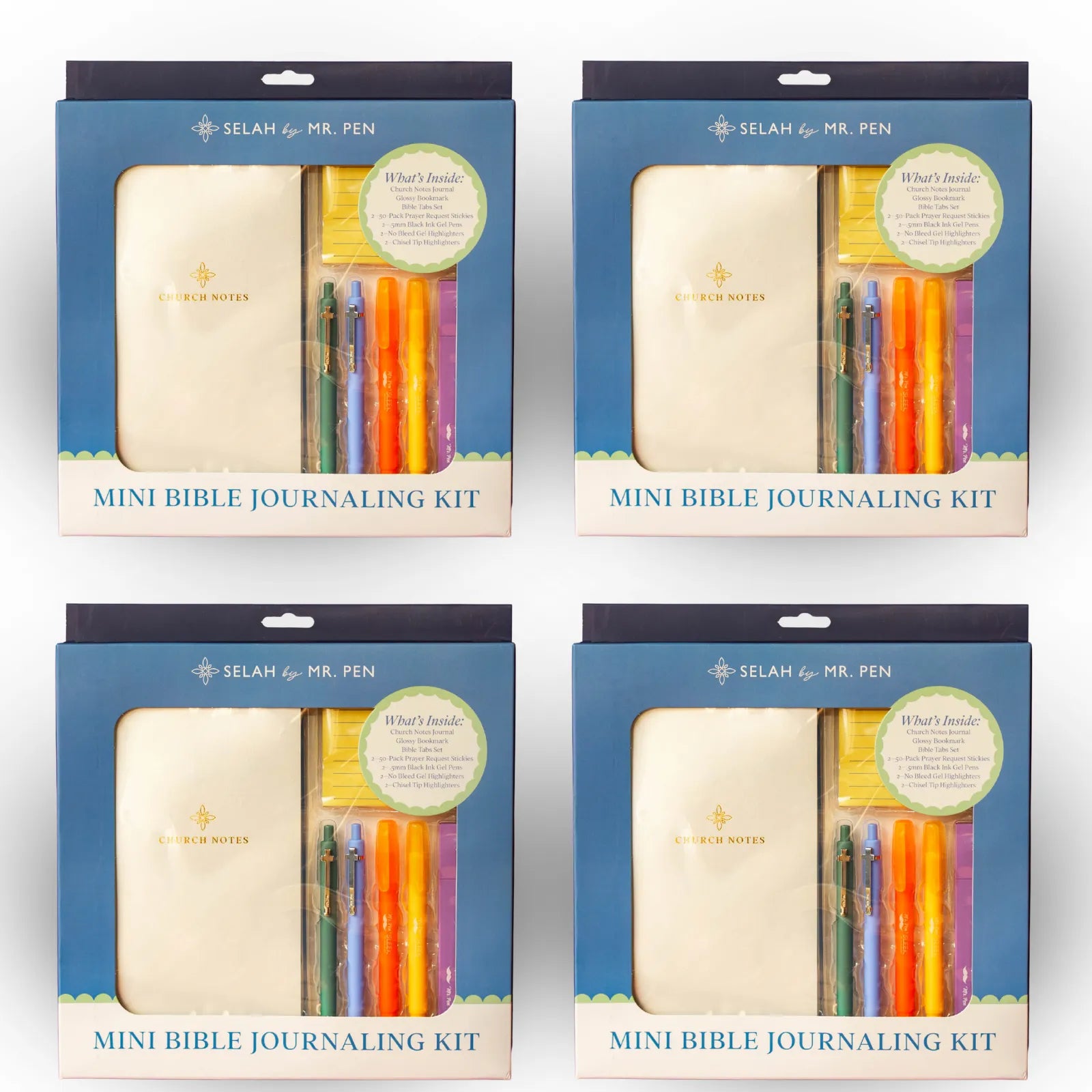 Selah by Mr. Pen - Church Notes Journal with Mini Bible Journaling Kit