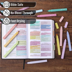 Aesthetic Highlighters, Chisel Tip, 16 Pack