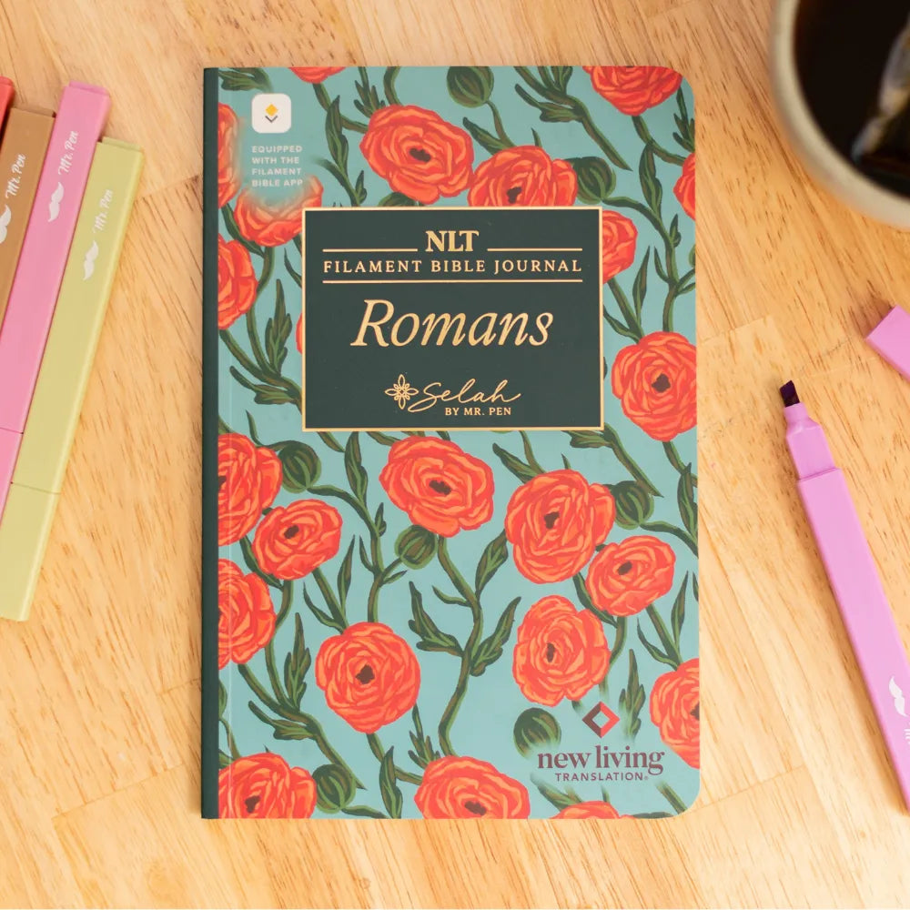 Mr. Pen Selah New Testament Journal Set - 19 Books, NLT Translation, Softcover with Note-Taking Space, Compatible with Filament App