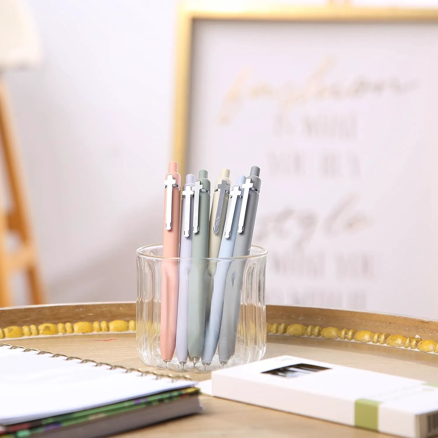 Cross Clip Bible Journaling Pens (6-Pack)