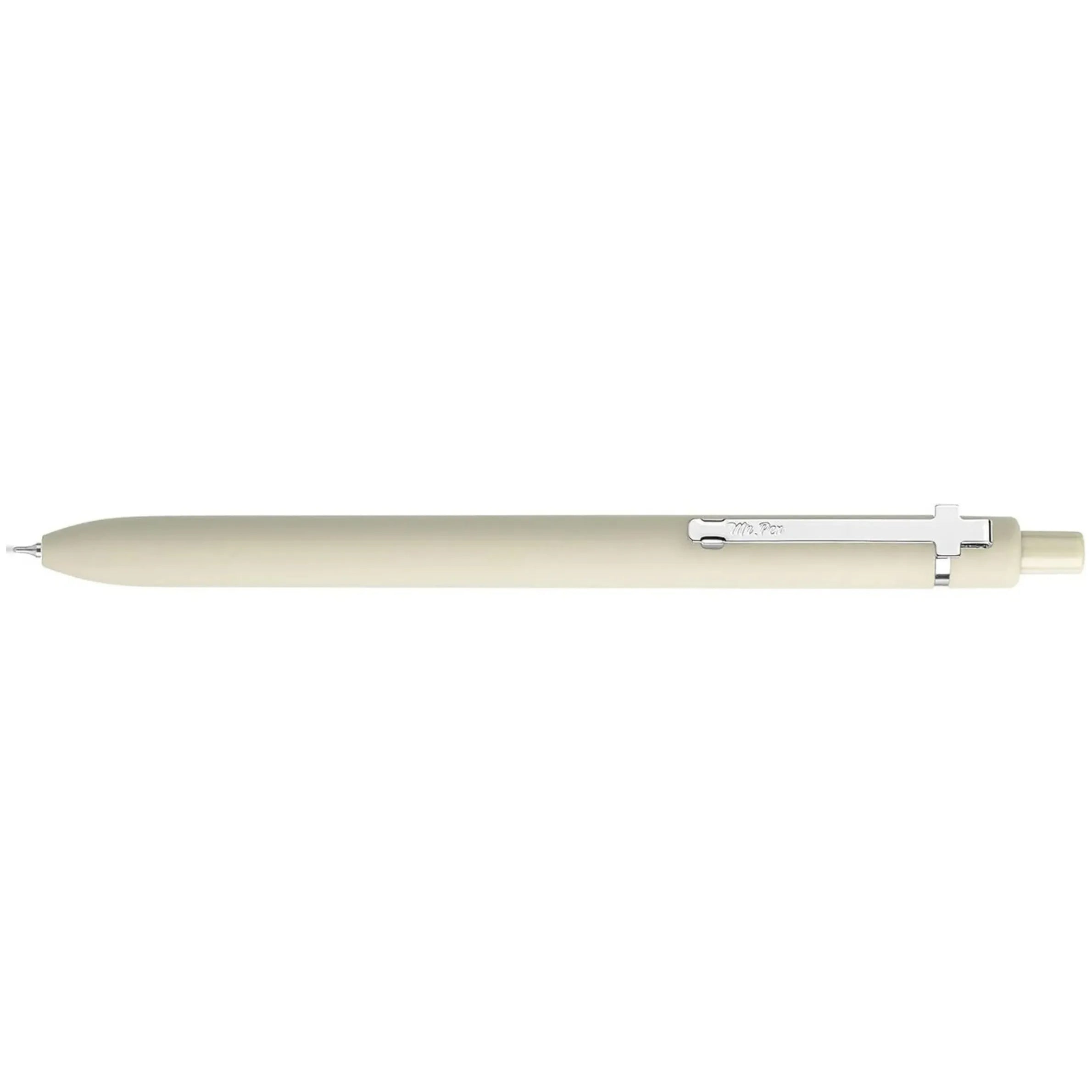 Customizable Retractable Cross Clip Pens - Fine Point 0.5mm Black Ink, Black Barrel