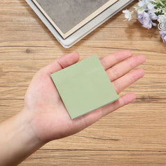 Green Sticky Notes 3x3 Inch, 12 Pads, 600 Sheets, Shades of Green