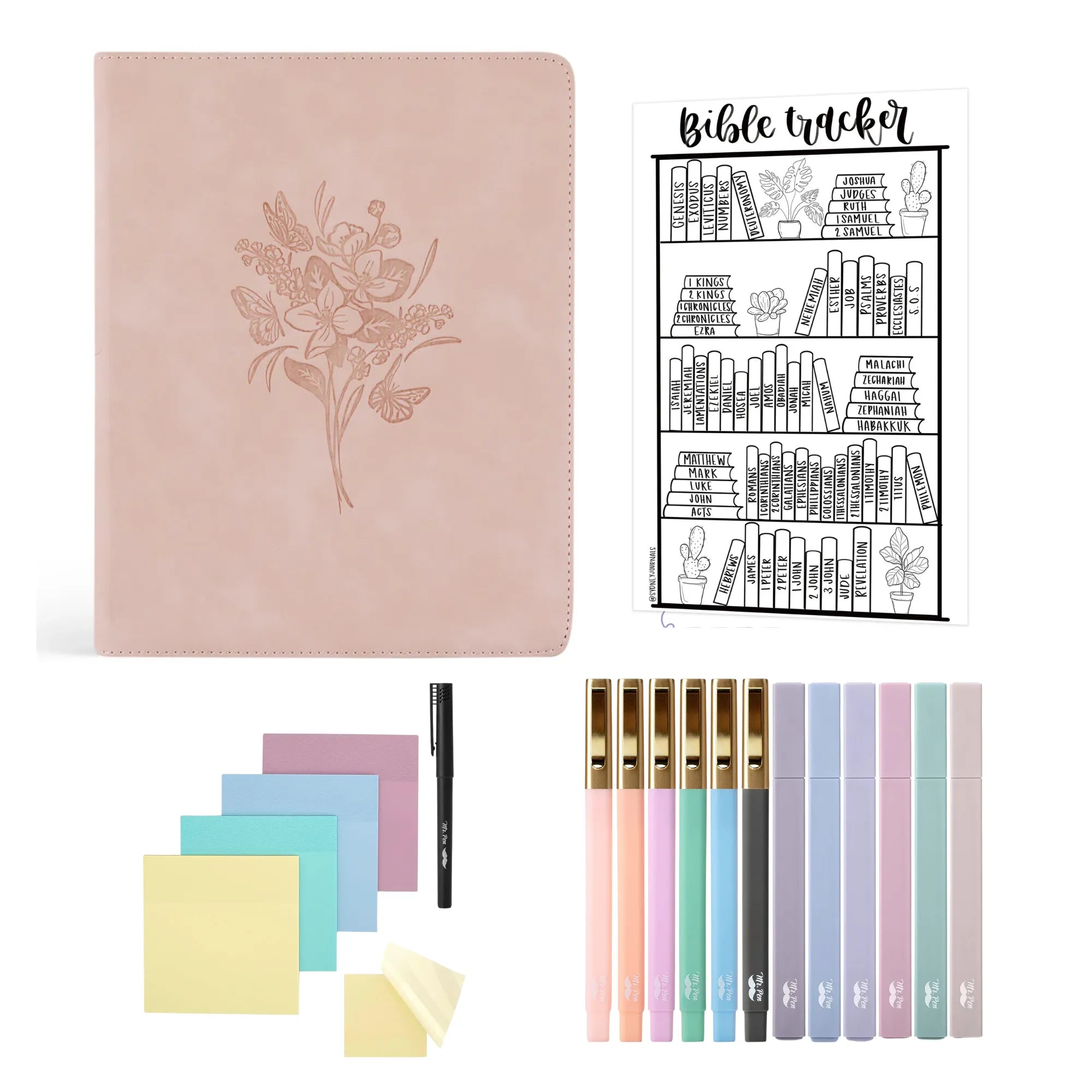 NLT Hosanna Revival Note-Taking Bible Kit: Versailles, Marlo, Shiloh & Cordova Themes