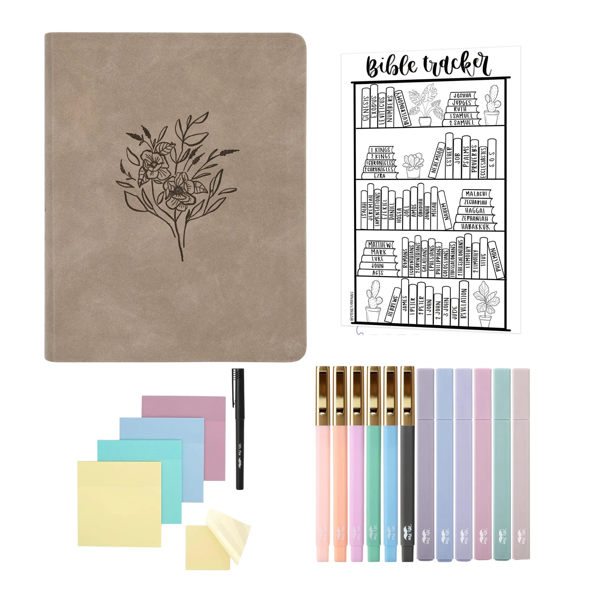 NLT Hosanna Revival Note-Taking Bible Kit: Versailles, Marlo, Shiloh & Cordova Themes