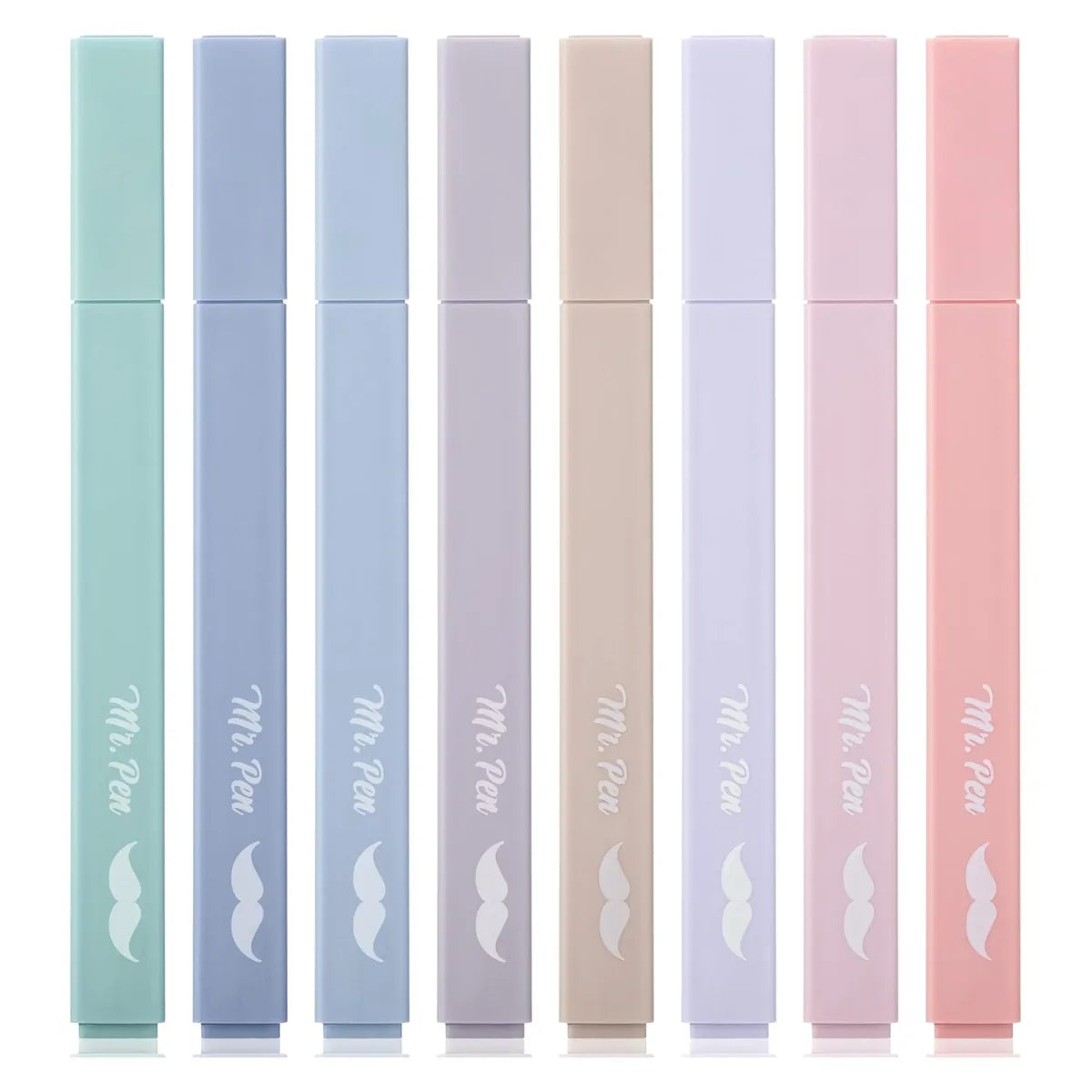 Aesthetic Highlighters, Chisel Tip, 16 Pack