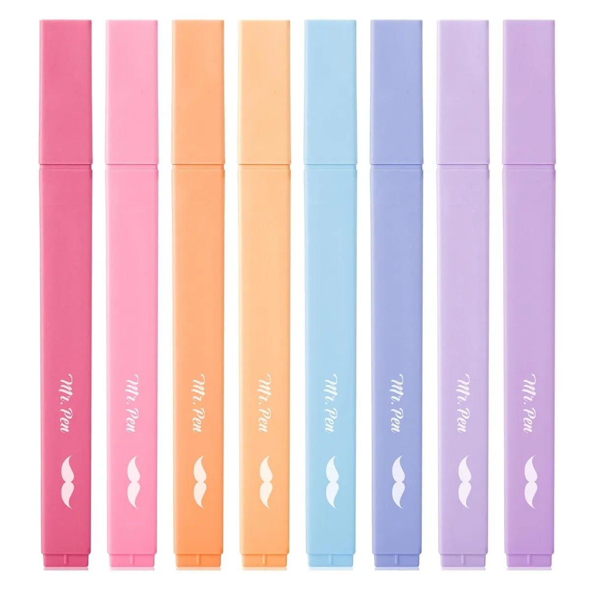 Aesthetic Highlighters, Chisel Tip, 16 Pack
