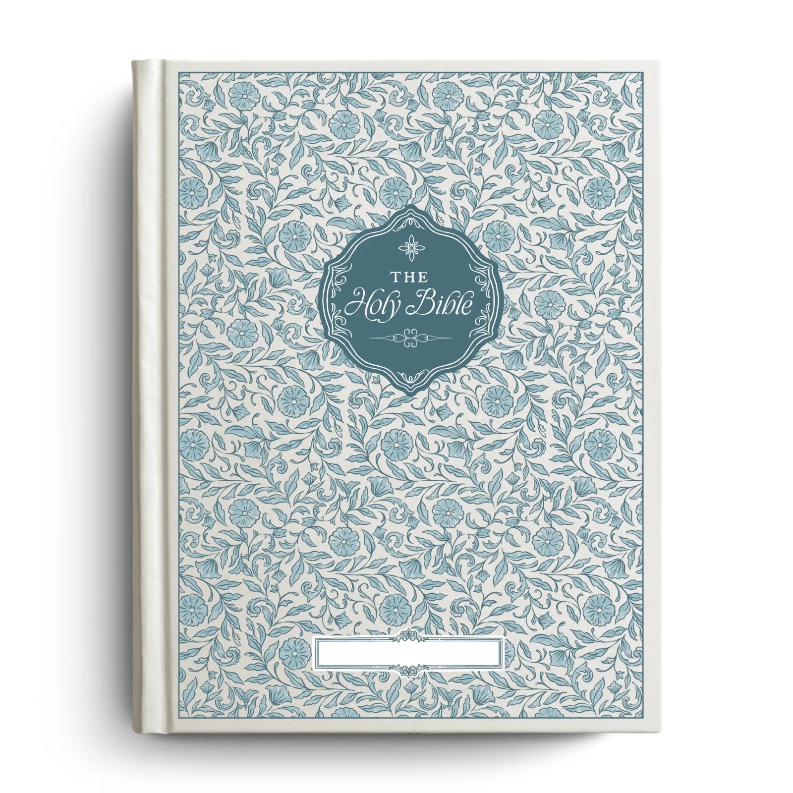 Selah Floral Notetaking Bible with Personalized Name Plate