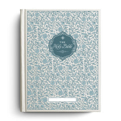 Selah Floral Notetaking Bible with Personalized Name Plate