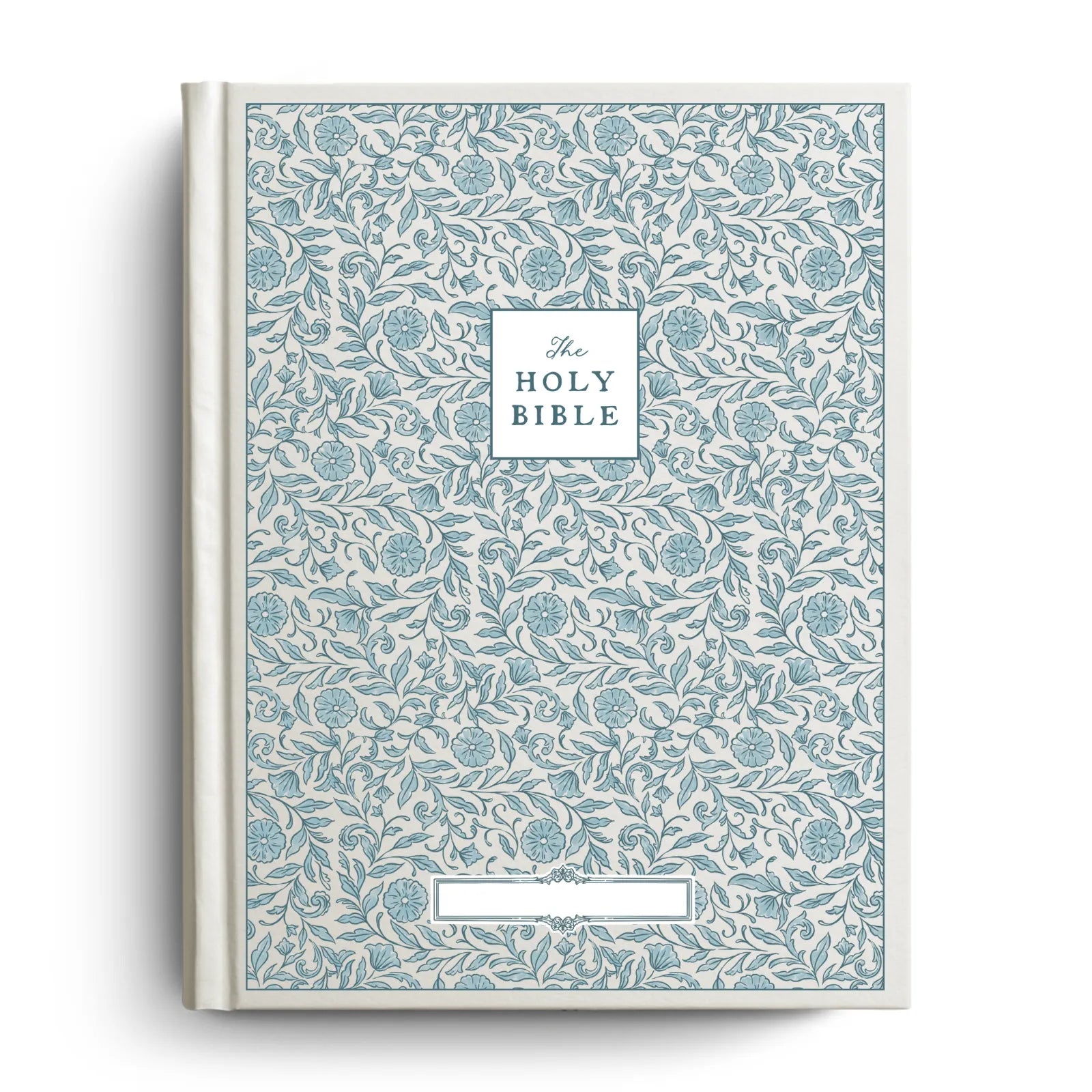 Selah Floral Notetaking Bible with Personalized Name Plate