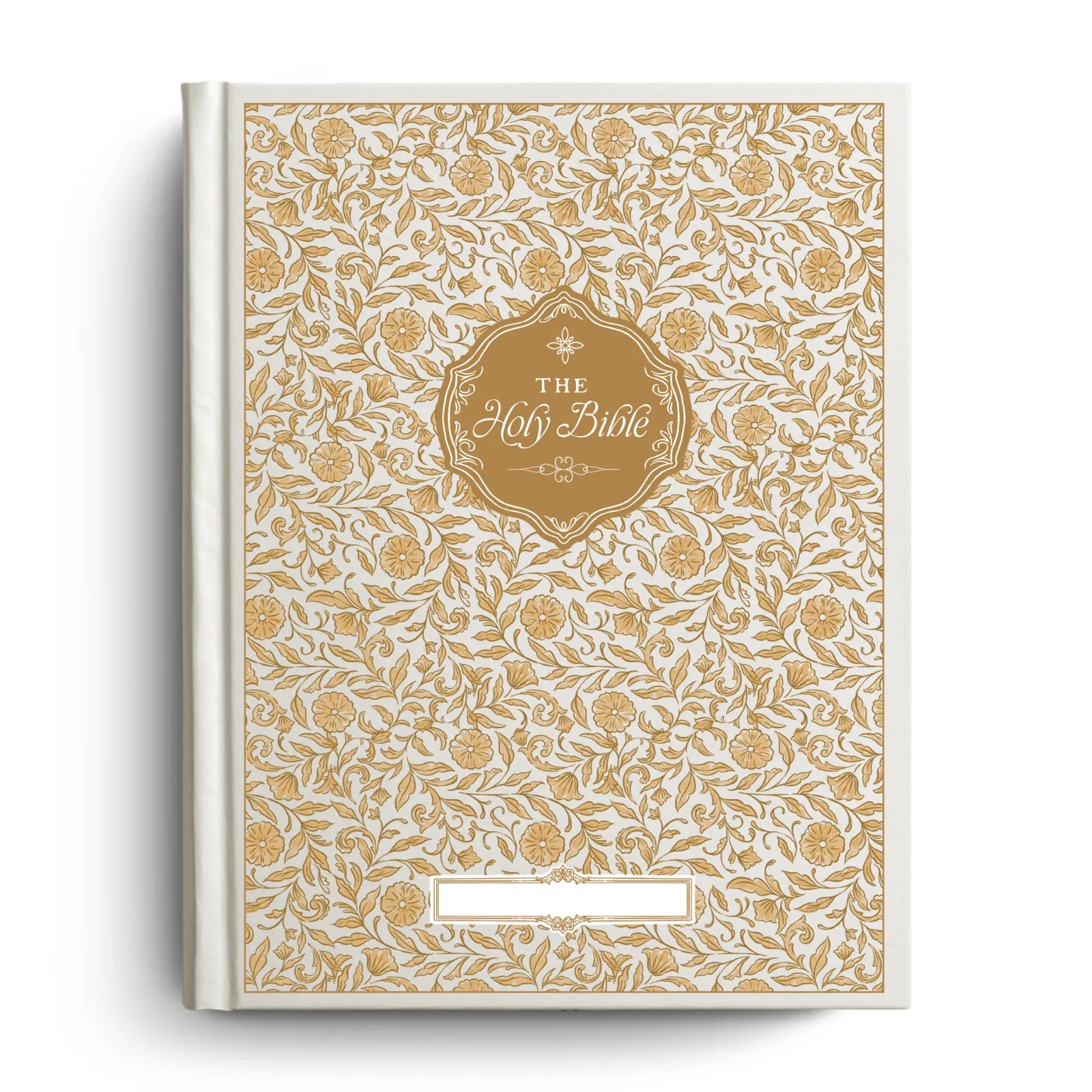 Selah Floral Notetaking Bible with Personalized Name Plate