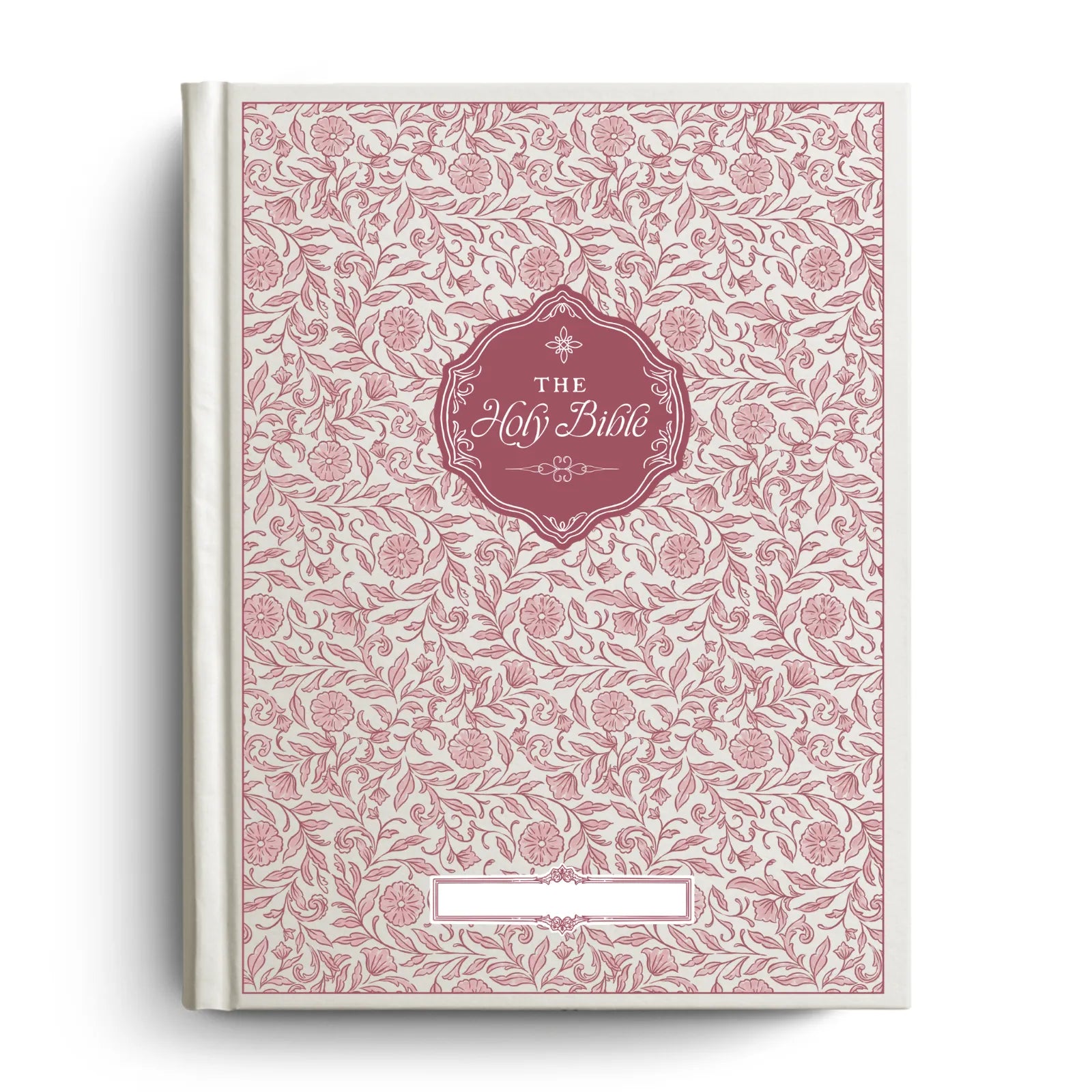 Selah Floral Notetaking Bible with Personalized Name Plate