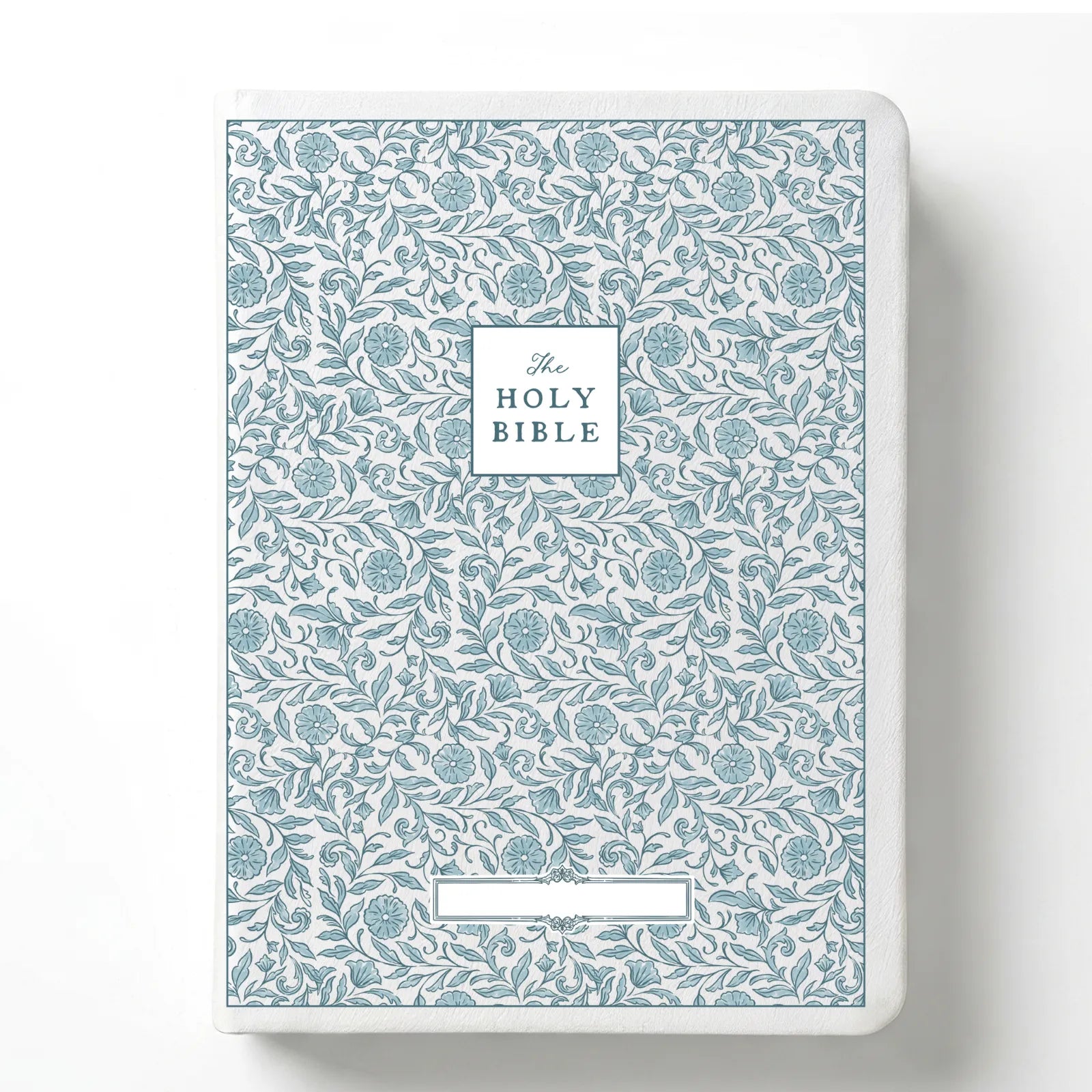 Selah Floral Notetaking Bible with Personalized Name Plate