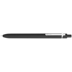 Customizable Retractable Cross Clip Pens - Fine Point 0.5mm Black Ink, Black Barrel