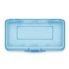 Mr. Pen Personalized Pencil Box - Custom Name, Blue or Pink Storage Case