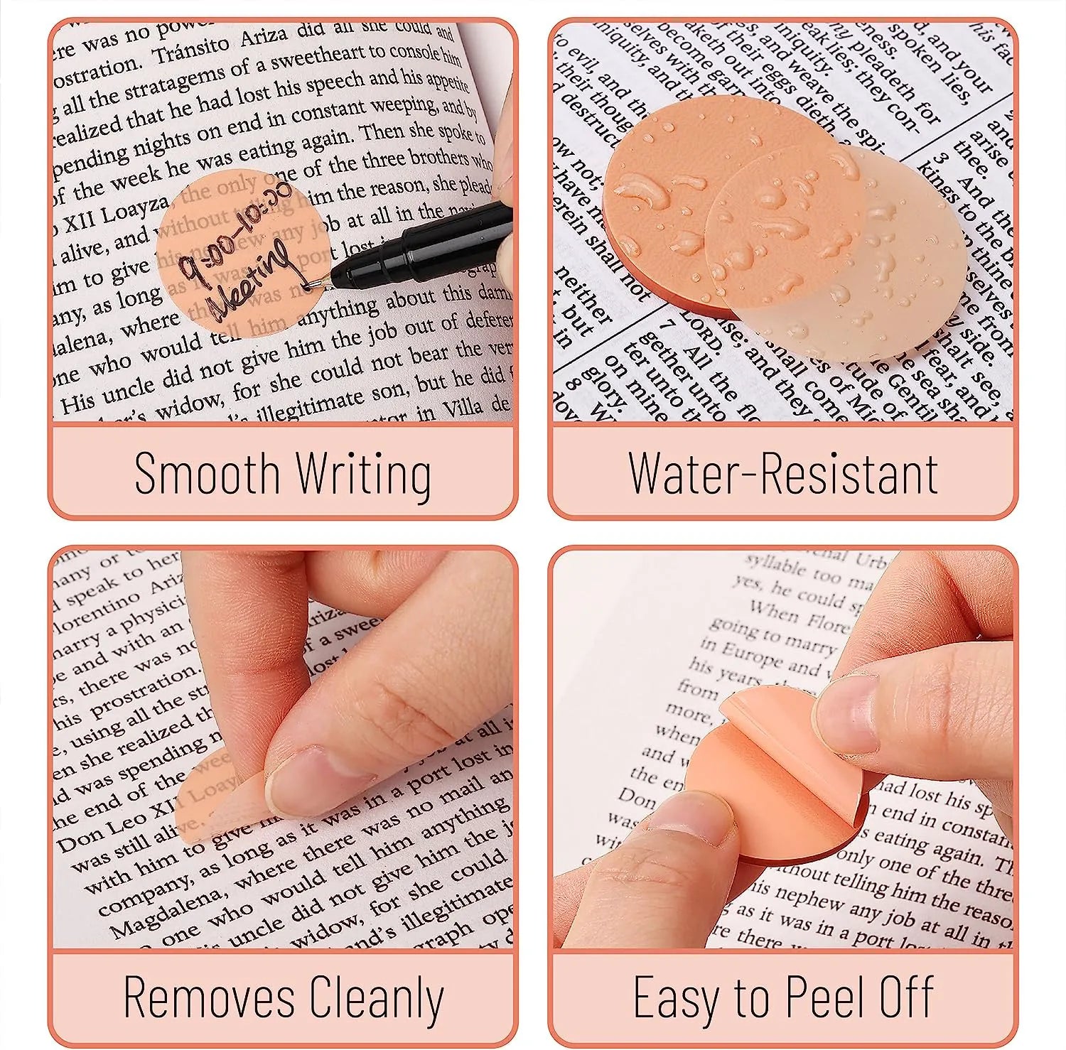 Round Transparent Sticky Notes (560 pcs)